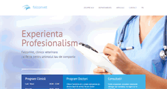 Desktop Screenshot of falconvet.ro